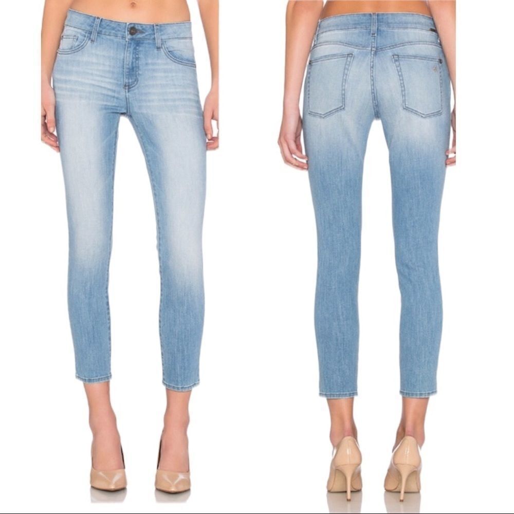 𝅺DL1961 Florence Cropped Instasculpt Jeans in Whitman Sz 27